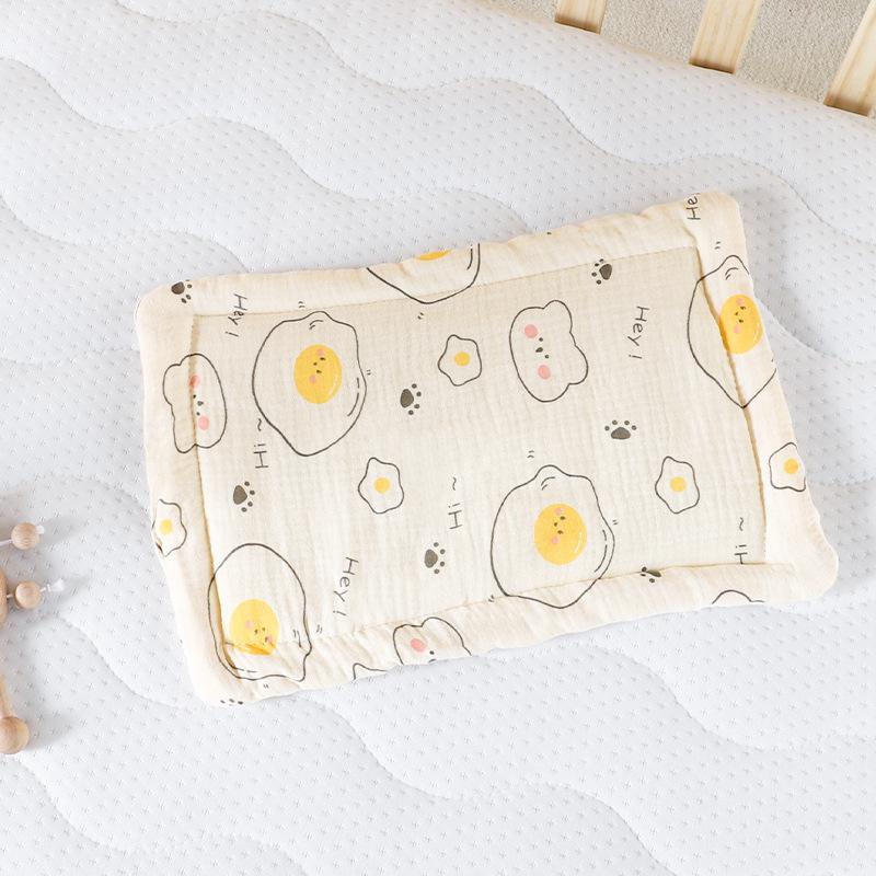 Детская многофункциональная подушка из чистого хлопка, дышащая, легкая, впитывающая пот, подходит для домашнего использования, детского сада и путешествий.