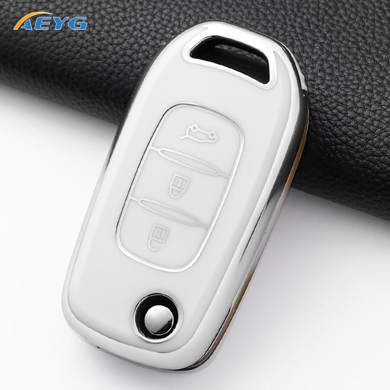 Чехол-брелок для ключа автомобиля Для Lada Vesta Granta Xray Kalina Priora Sedan Sport Для Renault Fluence Clio Megane Аксессуары Брелок
