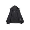 THE NORTH FACE Dark Night Forest Collection FW23 Waterproof And Windproof Windbreaker Jacket Unisex Black NJ2GP60A