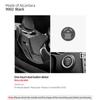 Из Алькантары Betterhumz Для Mazda 6 Atenza GG GH 2009-2010 Отделка Кнопки Запуска Двигателя Старт Стоп Наклейка Аксессуары для Интерьера Автомобиля