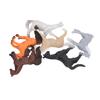 6pcs Horse Figurines Set Children Simulated Cute Funny Horse Figure Model Pretend Play Toy