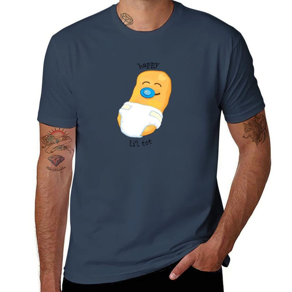 Happy Little Tot Tshirt Running Perforunisexce Short Sleeve Tee