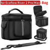 Сумка для портативной электростанции Водонепроницаемый защитный чехол Защита от падения Множество карманов для Ecoflow River 2 Pro для Ecoflow River 2 Max