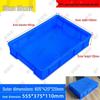 Durable Plastic Storage and Turnover Bins