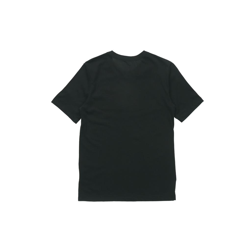 Nike Dri-Fit Баскетбольная спортивная повседневная быстросохнущая футболка с коротким рукавом для средней школы, мужские топы, черные CI9847-010