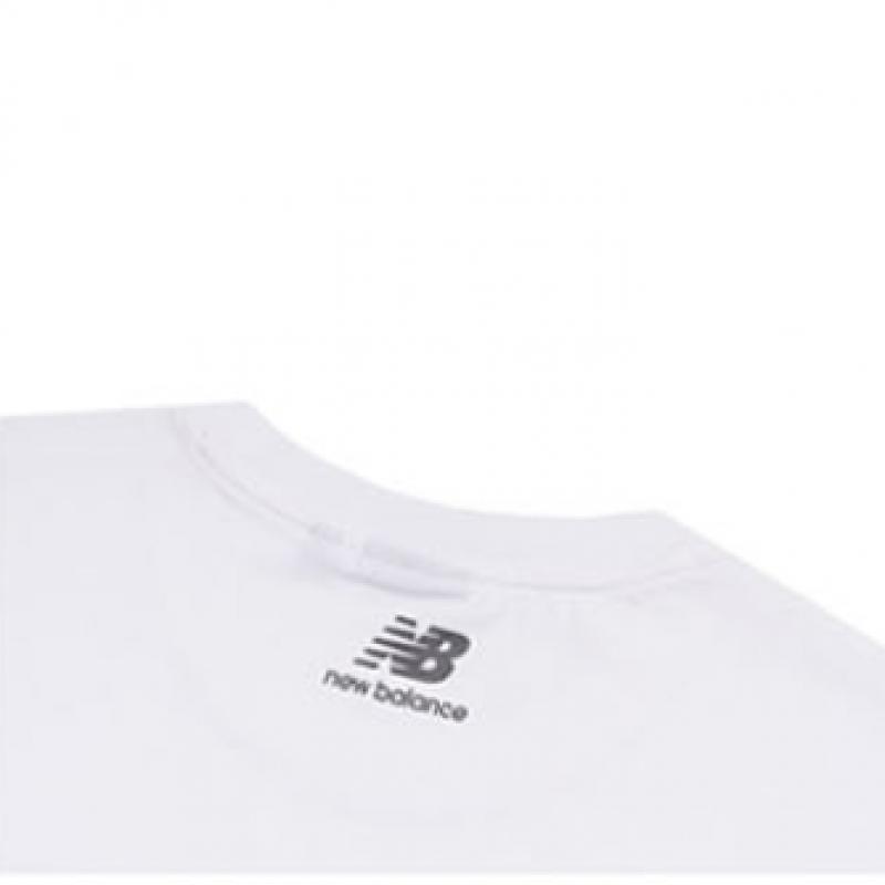 New Balance Half Club  Nbnedb1023 Wh Waffen Logo ShorT Sleeve Tee Unisex T shirT