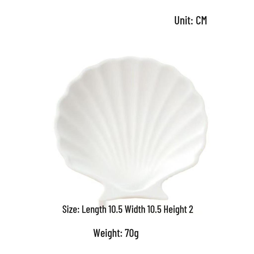 Seashell & Moon Scented Candle Holder and Decorative Tray