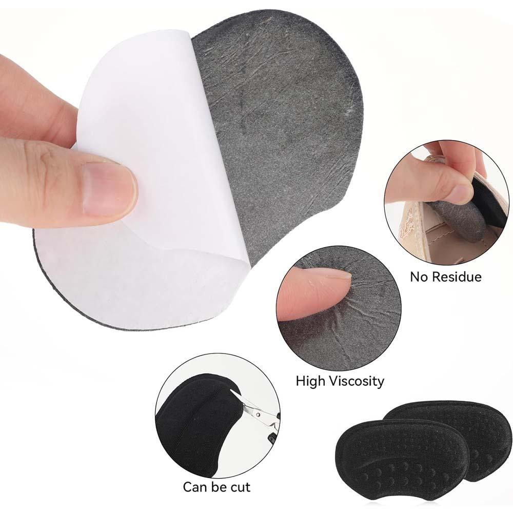 6 пар подпяточников Защитные подпяточники для женщин Мягкие нескользящие подпяточники для предотвращения трения и мозолей