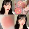 Свежие девушки в форме сердца, ледяные, матовые, глянцевые румяна, румяна, натуральные, водостойкие, стойкие, жизненные силы, глянцевая отделка, для студентов