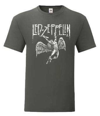 Led Zeppelin Ангел - Футболка с коротким рукавом - Хард-рок футболка подарок для любителей музыки