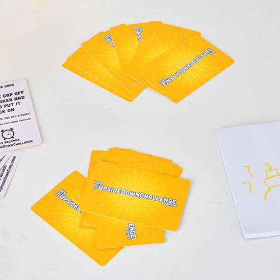 1 комплект перевернутой игры-вызова, креативная настольная игра с очками для домашних вечеринок, фестивалей, улицы