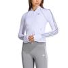 adidas Оригинальный Superstar Удобный Длинный Рукав Мягкая Молния Фитнес Топ Женские топы KW5806