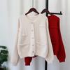 Gentle Knitted Cardigan Women's Top Autumn and Winter New Loose Sweater Jacket Women