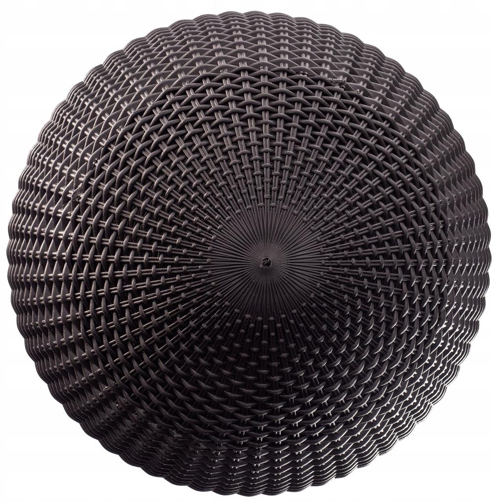 KETER Doniczka Wisząca Hak i Łańcuch Donica Brąz