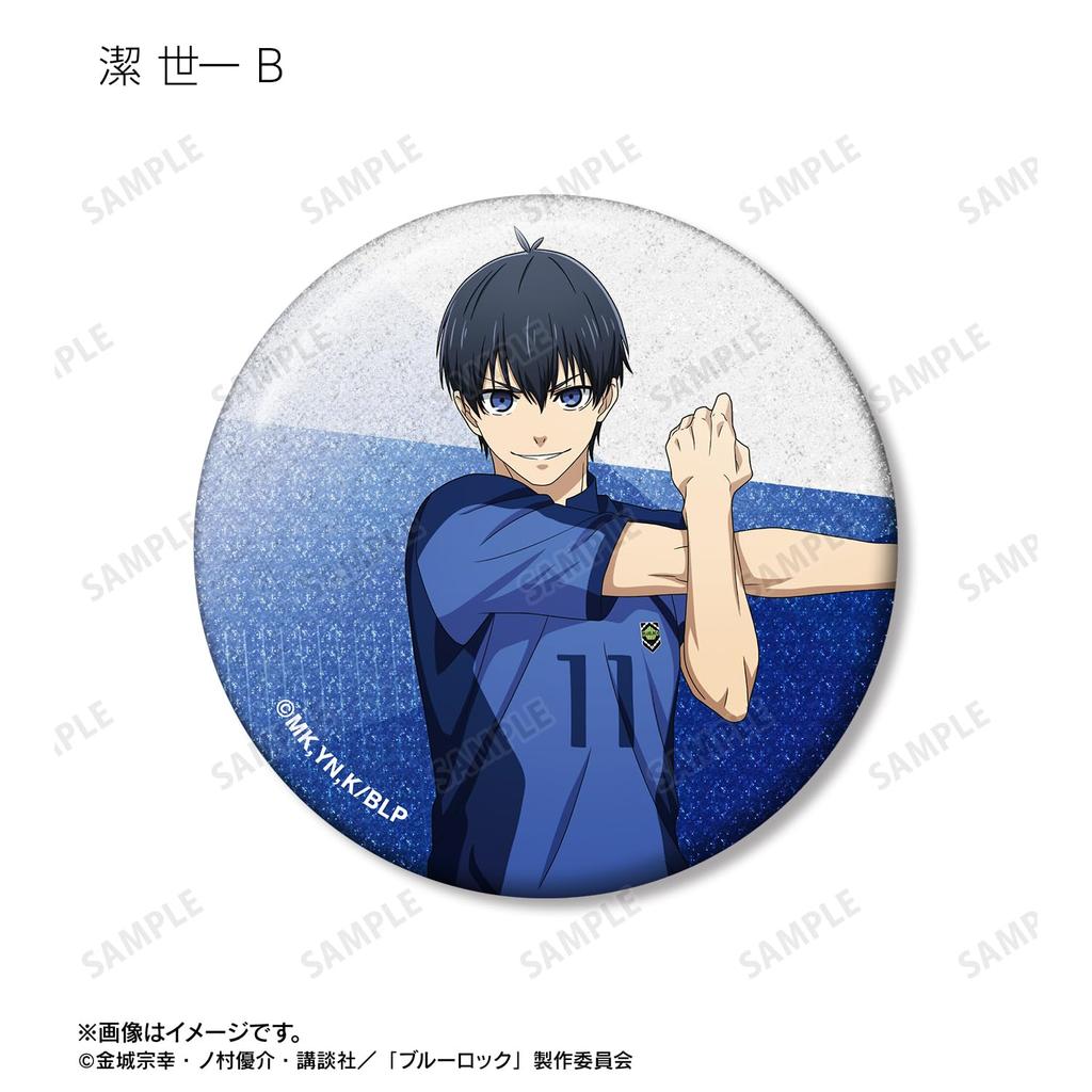 TV Anime Original Illustration Preparation Trading Glitter Can Badge Box of 12 "Blue Lock" Pre-Game Ver.