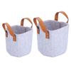 25/30 см простая тканевая корзина для хранения из фетра, ткань содержит ведро для хранения игрушек
