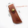 Large Size Top Grain Cowhide Scabbard  Folding Knife Sleeve Holder Universal Knife Cover  Camping Knife Holsters