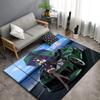 Автомобильный косметический ковер в стиле аниме для гостиной, мягкий фланелевой коврик для спальни, противоскользящий коврик для ванной комнаты, детский игровой коврик, декор комнаты для мальчиков