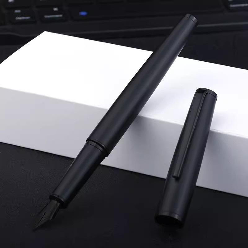 Классическая деловая перьевая ручка Signature с картриджем для практики каллиграфии - Подарочная ручка с гравировкой для студентов
