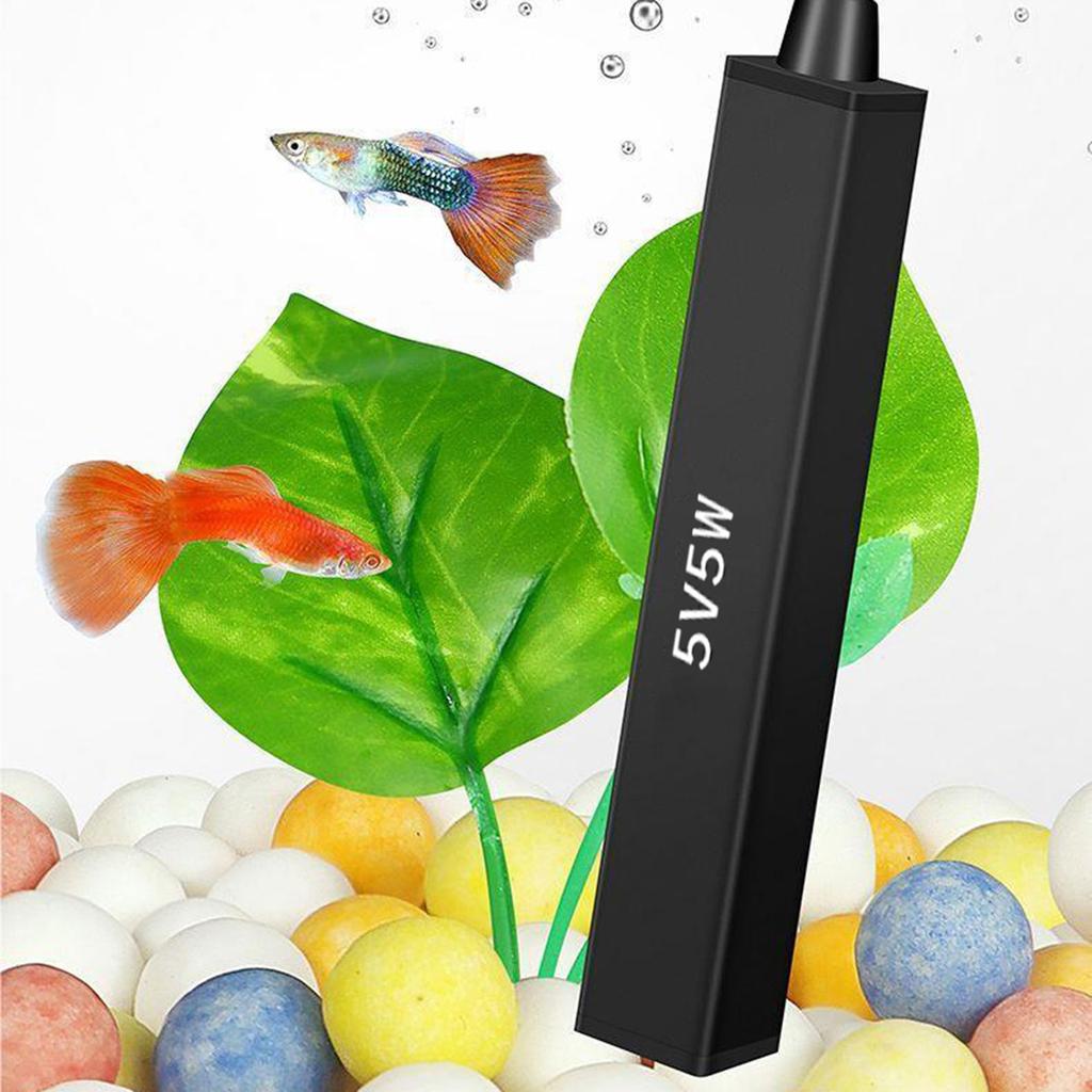 Мини нагреватель для аквариума, нагреватель для аквариума, погружной термостат, нагреватель для соленой/пресной воды, USB-зарядка