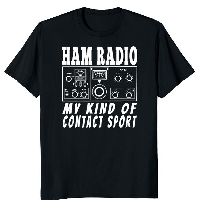 Футболка унисекс с логотипом Ham Radio