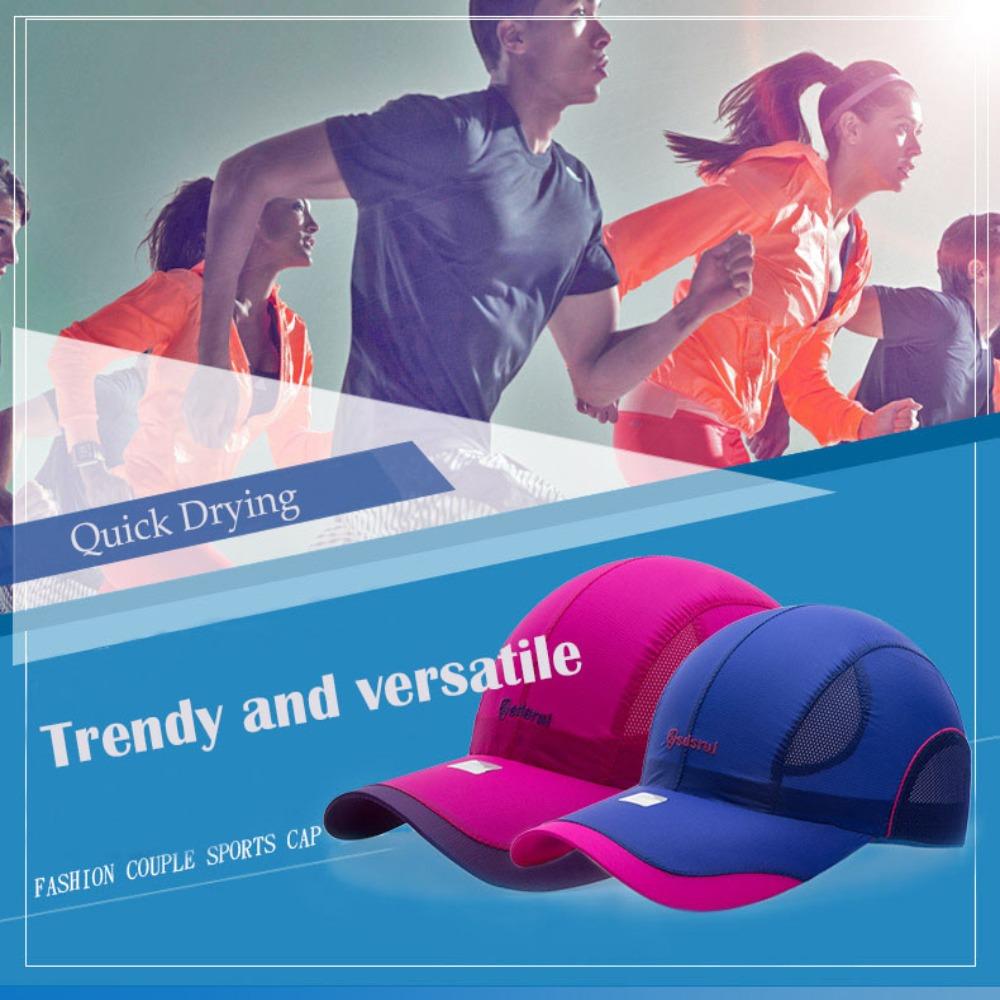 Дышащая кепка-козырек от солнца Быстросохнущая шляпа для альпинизма Модная кепка с защитой от УФ-лучей Унисекс