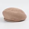 LALA Spring Summer Cotton Beret Bread Hat - D Beige