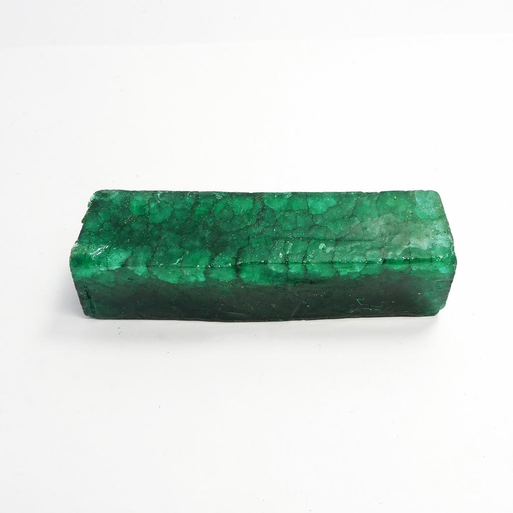 687 Ct Natural Green Emerald Uncut Huge Size Rough Loose Gemstone