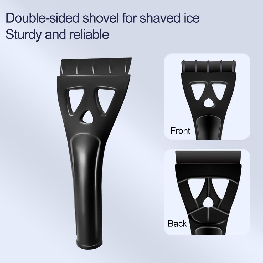 Автомобильная лопата для снега Выдвижной скребок для льда Снежная щетка Съемная щетка для удаления снега со стекол Зимний инструмент для очистки автомобиля Аксессуары