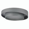 Bialto - LED ceiling lamp 50cm gray