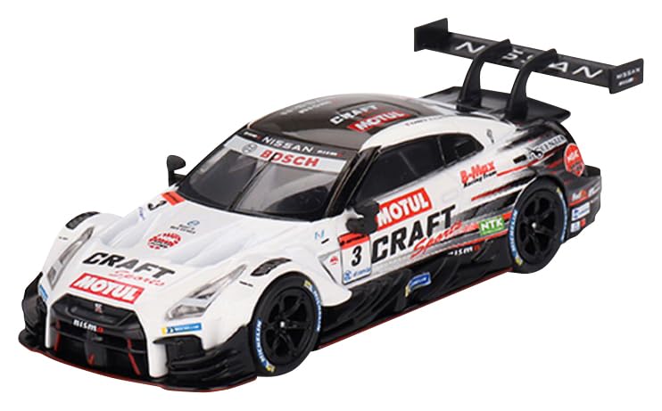 Миниатюры TrueScale MINI GT Nissan Nismo GT500 SUPER GT Series NDDP Racing с правым рулем, ограниченный тираж, готовая модель 1/64 GT-R 2021#3 B-Max