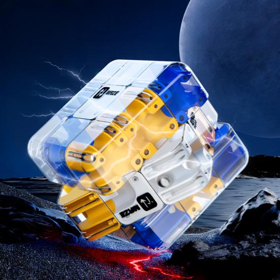 1/2 шт. 3D Пазл Лабиринт Куб Развивающая Головоломка Ручной Лабиринт с Перекатывающимся Шариком Куб Лабиринт Пространственное Восприятие Тренировка Логического Мышления Игрушка Лабиринт с Бусинами