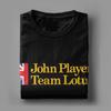 Футболки для отдыха Jps John Player Special Team Lotus, унисекс WoUnisex, футболка из чистого хлопка, футболки с короткими рукавами, подарок на день рождения, одежда унисекс