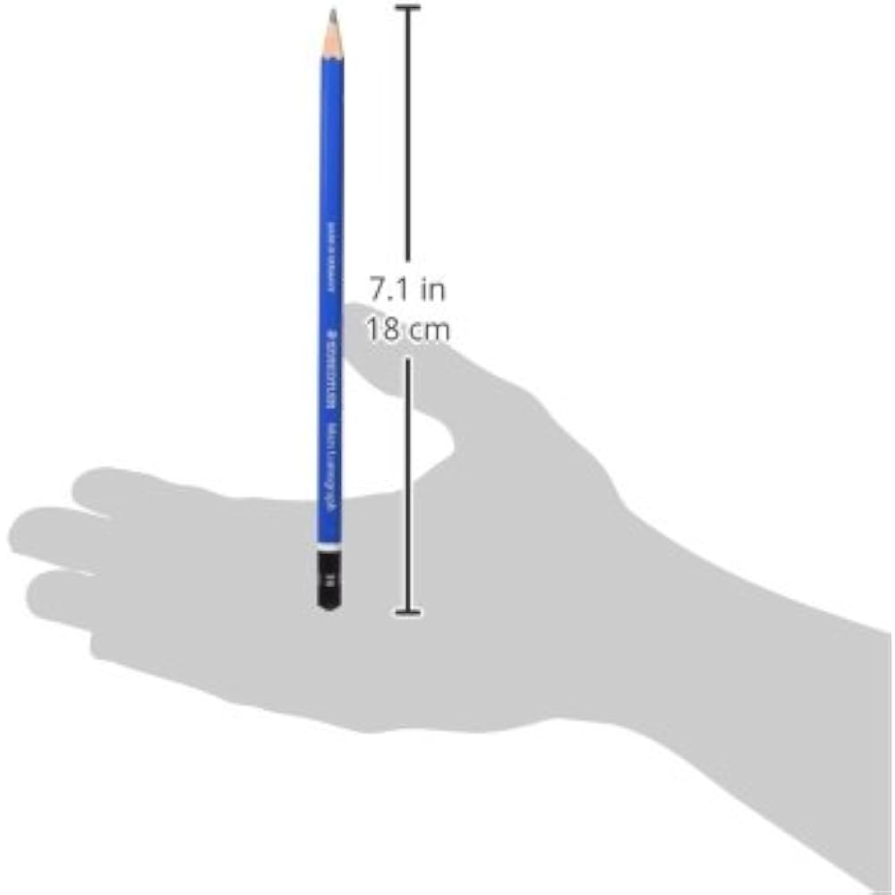 Карандаши Staedtler Lumograph Drafting, 3B, 12 шт., 100-3B