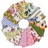 16 Pc Fat Quarter Bundle Floral Print 18"x 22" DIY Patchwork-100 Cotton Pre Cut Quilting Fabric