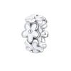 100% S925 Sterling Silver Pendant Sparkling Snowflake Rose Daisy Flower Bee Clip Charm Bead Fit Original  Bracelet Jewelry