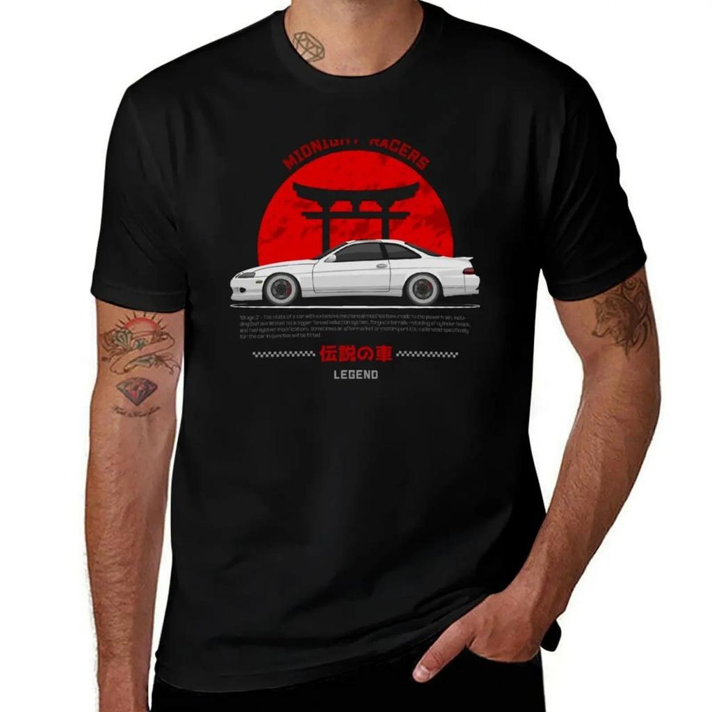 Тюнер Белый Soarer SC JDM Футболка Эстетичная Одежда Мужская Футболка Мужские Белые Футболки