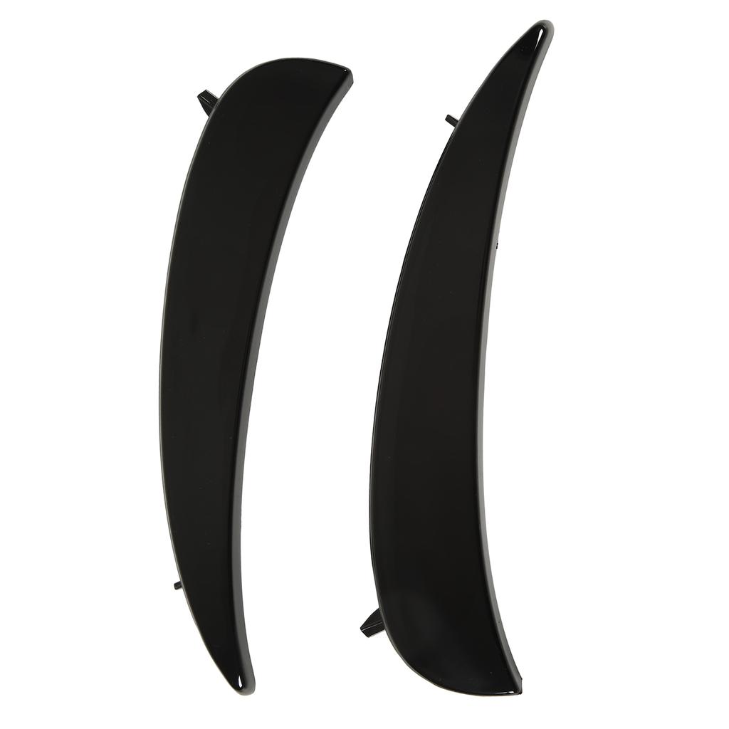 Замена глянцевой черной решетки противотуманных фар переднего бампера на Benz E?Класс W213 C238 AMG Line