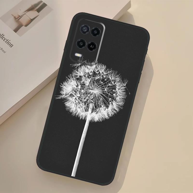 Dandelion Case For Oppo A76 A96 A16 A17 A18 A60 A80 A40 A38 A58 A78 A98 A94 A74 A54 A15 A57 A77 A5 Pro
