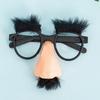 Y3NA Halloween Party Decoration Funny Glasses with Black Nose Get Ready to Have Fun