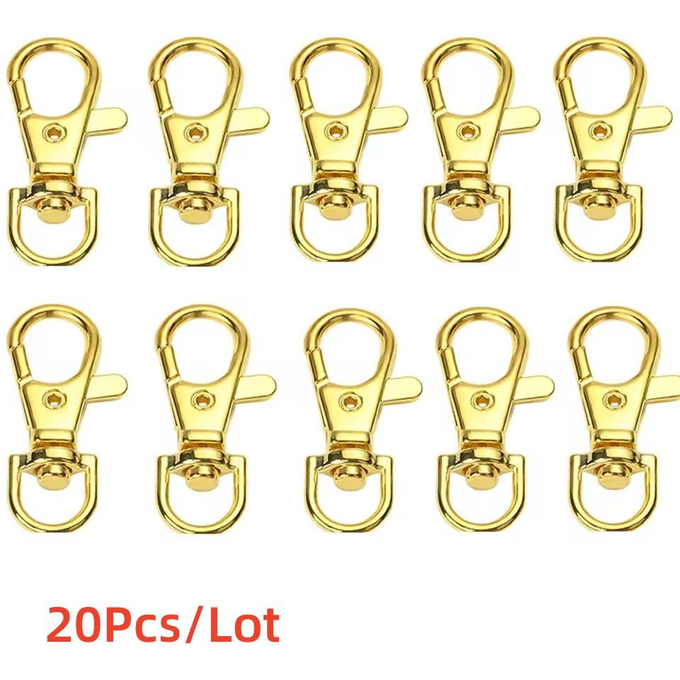 10/20/100/Лот Золотистые Серебристые Покрытые Ювелирные Изделия Застежки-Лобстеры Крючки для Цепочек для Ожерелий и Браслетов DIY
