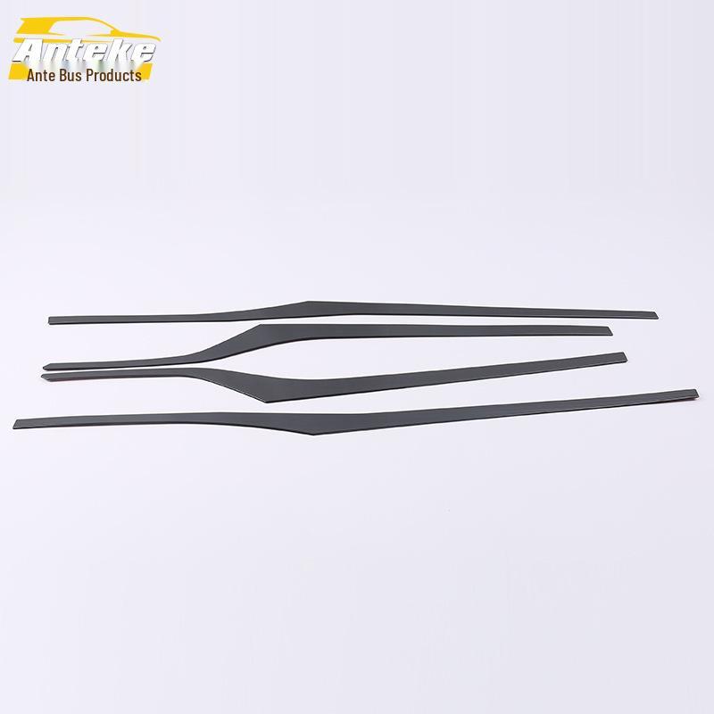 Hongguang S Door Panel Trim: Stainless Steel Scratch-Resistant Decorative Strip for 18 Models