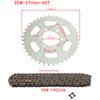 35# Chain Rear Sprocket Available in  60T 65T 75T for Mini Bike Go Kart Trike ATV Cart Doodle Blitz Dirt Bug Racer Dirt Pit Bike