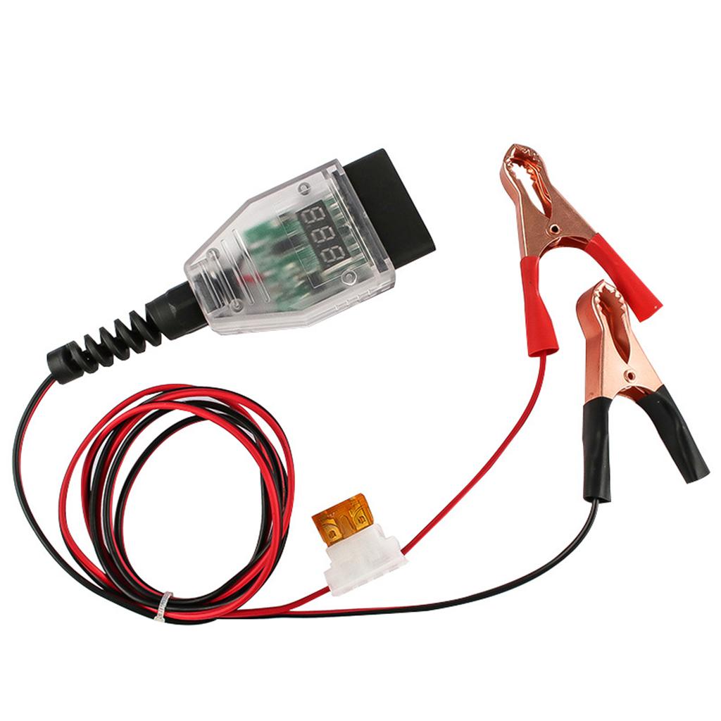 OBD Battery Clip OBD Power Supply Tool Emergency Power Off Protector ECU Memory Cable Car Take the Electricity Cable