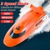 Flytec V009 Remote Control Boats 2.4G 30km/h Turbine Drive RC Boat 3 Speeds Adjustable Over