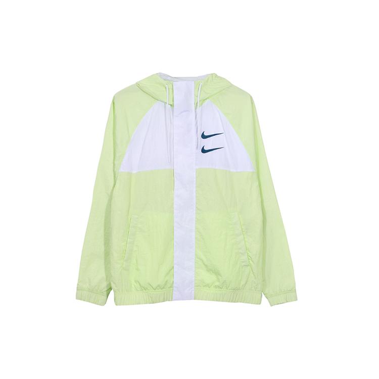 Nike Куртки Мужские Неоново-зеленые С капюшоном Умеренные Другие CJ4889-701