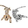 Vintage Rhinestones Tiger Shoulder Decor Brooch for Women Party Jewelry Accessories