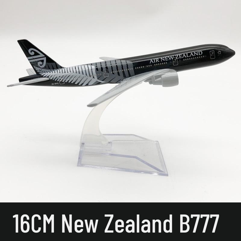 16 см Авиамодель Boeing 777 из сплава - Эксклюзивная игрушка Новой Зеландии