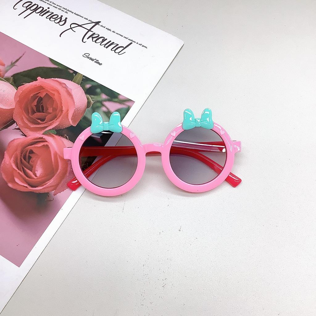 Детские солнцезащитные очки модные милые бантики модные детские солнцезащитные очки для малышей на выход универсальные очки с защитой от ультрафиолета