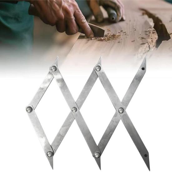 Yousheng 3/7/9/12 Point Center Finder Spacing Layout Tool High Accuracy Easy To Use Center Finding Tool Woodworking Measurement Kit